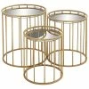 Peyton Lane 3pc Mirrored Accent Table Set Home -Shop Style Sales 3050477670 RLLD 1
