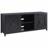 Abraham + Ivy Granger 58In Black Tv Stand Home -Shop Style Sales 3050479384 RLLD 1