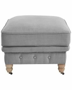 Shabby Chic Kaleigh Chesterfield Cocktail Ottoman Home -Shop Style Sales 3050485896 RLLD 2