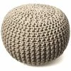 NuLOOM Ling Knitted Round Pouf Home -Shop Style Sales 3050492205 RLLD 1