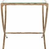 Safavieh Couture Debbie Square Metal Accent Table Home