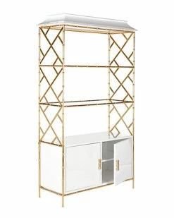 Safavieh Couture Adelia Lacquer Bookshelf Home