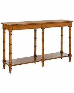 Safavieh Noam Coastal Bamboo Console Table Home