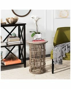 Safavieh Fane Indoor/Outdoor Modern Concrete Side Table Home -Shop Style Sales 3050509504 RLLD 2