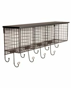 Linon Furniture Cubby Wall Shelf Home -Shop Style Sales 3050512936 RLLD 3
