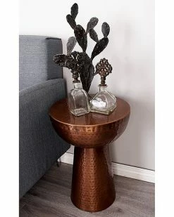 Peyton Lane Vintage Round Accent Table Home -Shop Style Sales 3050515043 RLLD 4