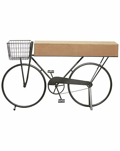 Peyton Lane Farmhouse Black Metal Console Table Home 8 Peyton Lane Farmhouse Black Metal Console Table Home - Image 6