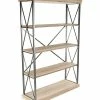 Peyton Lane Wood Metal Shelf Home