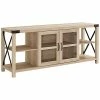 Hewson 60in Farmhouse Metal X TV Stand Home -Shop Style Sales 3050524316 RLLD 1
