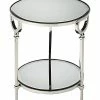 Butler Specialty Company Jolene Metal & Mirror End Table Home -Shop Style Sales 3050525159 RLLD 1