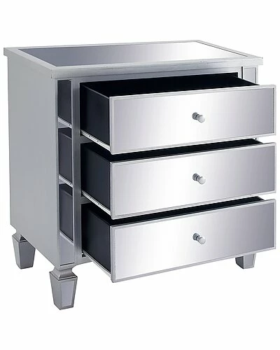 Peyton Lane Glam Cream Wood Chest Home 6 Peyton Lane Glam Cream Wood Chest Home - Image 4