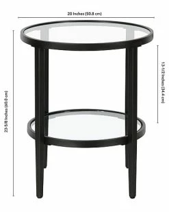 Abraham + Ivy Hera Round Side Table Home 7 Abraham + Ivy Hera Round Side Table Home -Shop Style Sales 3050529957 RLLD 3