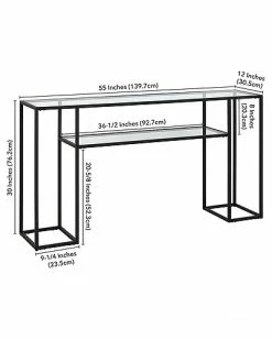 Abraham + Ivy Marilyn Rectangular Console Table Home -Shop Style Sales 3050530004 RLLD 3