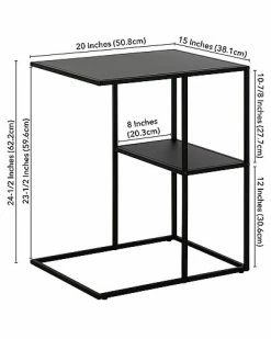 Abraham + Ivy Winthrop Rectangular Side Table Home 7 Abraham + Ivy Winthrop Rectangular Side Table Home -Shop Style Sales 3050530006 RLLD 3