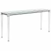 Safavieh Couture Leston Acrylic Console Table Home