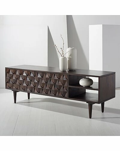 Safavieh Couture Zinnia TV Stand Home 4 Safavieh Couture Zinnia TV Stand Home - Image 2