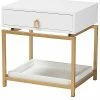 Baxton Studio Melosa Modern 1-Drawer End Table Home 1 Baxton Studio Melosa Modern 1-Drawer End Table Home -Shop Style Sales 3050554183 RLLD 1