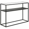 Abraham + Ivy Nellie 42In Blackened Bronze Console Table With Solid Metal Shelf Home -Shop Style Sales 3050557341 RLLD 1