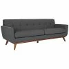 Safavieh Couture Opal Linen Tufted Sofa Home