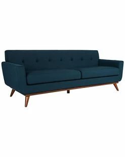 Safavieh Couture Opal Linen Tufted Sofa Home