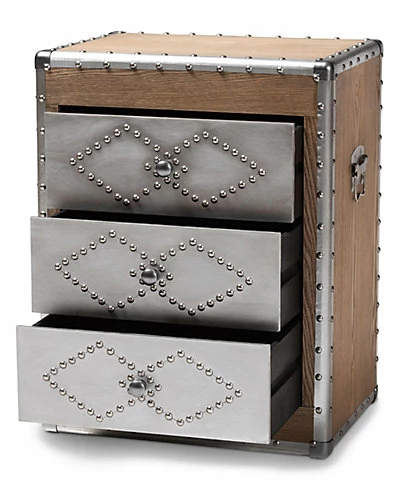 Design Studios Audric French 3-Drawer Accent Chest Home 5 Design Studios Audric French 3-Drawer Accent Chest Home - Image 3