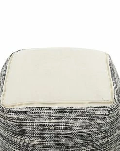 Peyton Lane Grey Polyester Bohemian Pouf Home -Shop Style Sales 3050570986 RLLD 3