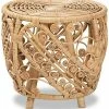 Baxton Studio Ranna Rattan End Table Home -Shop Style Sales 3050572351 RLLD 1