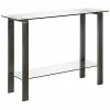 Abraham + Ivy Sta Gunmetal Gray Console Table Home -Shop Style Sales 3050573016 RLLD 1