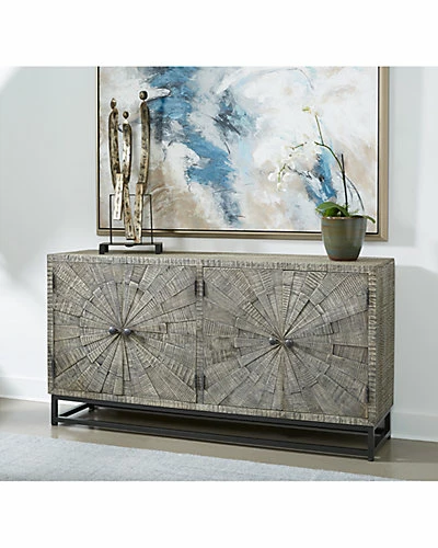 Coast To Coast Four Door Sideboard Home 6 Coast To Coast Four Door Sideboard Home - Image 4