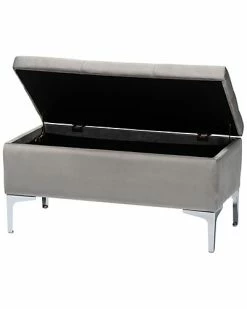 Baxton Studio Mabel Storage Ottoman Home 8 Baxton Studio Mabel Storage Ottoman Home -Shop Style Sales 3050580568 RLLD 2