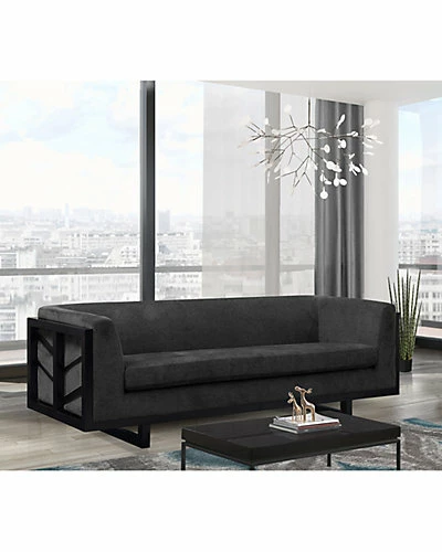 Chic Home Arianna Black Sofa 4 Chic Home Arianna Black Sofa - Image 2