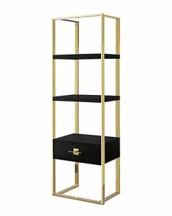 Nicole Miller Ana Etagere Bookshelf/Bookcase Home