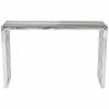 Modway Gridiron Stainless Steel Console Table Home