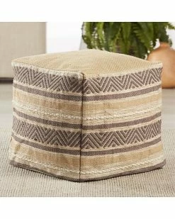 Jaipur Living Carcaba Indoor/ Outdoor Cuboid Pouf Home -Shop Style Sales 3050593972 RLLD 2