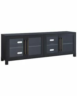 Abraham + Ivy Quincy 68In Charcoal Gray Tv Stand Home