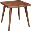 Worldwide Home Furnishings !nspire Solid Wood Live Edge Accent Table