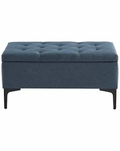Worldwide Home Furnishings !nspire Tufted Storage Bench