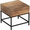Worldwide Home Furnishings !nspire Solid Wood Accent Table With Drawer -Shop Style Sales 3050594702 RLLD 1