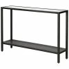Abraham + Ivy Rigan 2-Shelf Console Table In Blackened Bronze Home -Shop Style Sales 3050599089 RLLD 1