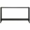 Abraham + Ivy Rigan 2-Shelf Console Table In Blackened Bronze Home -Shop Style Sales 3050599090 RLLD 1