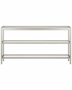 Abraham + Ivy Lexis Console Table Satin Nickel Finish Home 5 Abraham + Ivy Lexis Console Table Satin Nickel Finish Home -Shop Style Sales 3050599091 RLLD 2