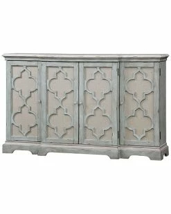 Uttermost Sophie 4 Door Grey Cabinet Home