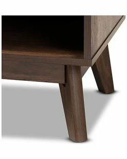 Design Studios Hartman Mid-Century Modern Walnut Brown Finished Wood Tv Stand Home 13 Design Studios Hartman Mid-Century Modern Walnut Brown Finished Wood Tv Stand Home -Shop Style Sales 3050619803 RLLD 5