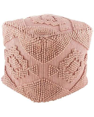 Surya Rose Pouf Home 3 Surya Rose Pouf Home