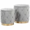 Lumisource Marche Nesting Ottoman Set Home 2 Lumisource Marche Nesting Ottoman Set Home -Shop Style Sales 3050625945 RLLD 1