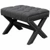 Inspired Home Emma Ottoman