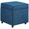 Inspired Home Martina Storage Ottoman