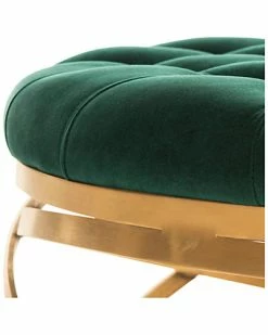 Safavieh Couture Rumi Tufted Velvet Ottoman Home -Shop Style Sales 3050630748 RLLD 2