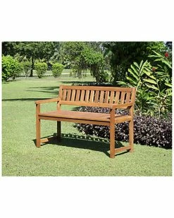 Linon Furniture Catalan Bench - Teak Finish Home -Shop Style Sales 3050634756 RLLD 2