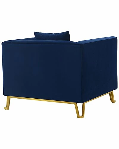 Armen Living Everest Upholstered Sofa Accent Chair Home 6 Armen Living Everest Upholstered Sofa Accent Chair Home - Image 4